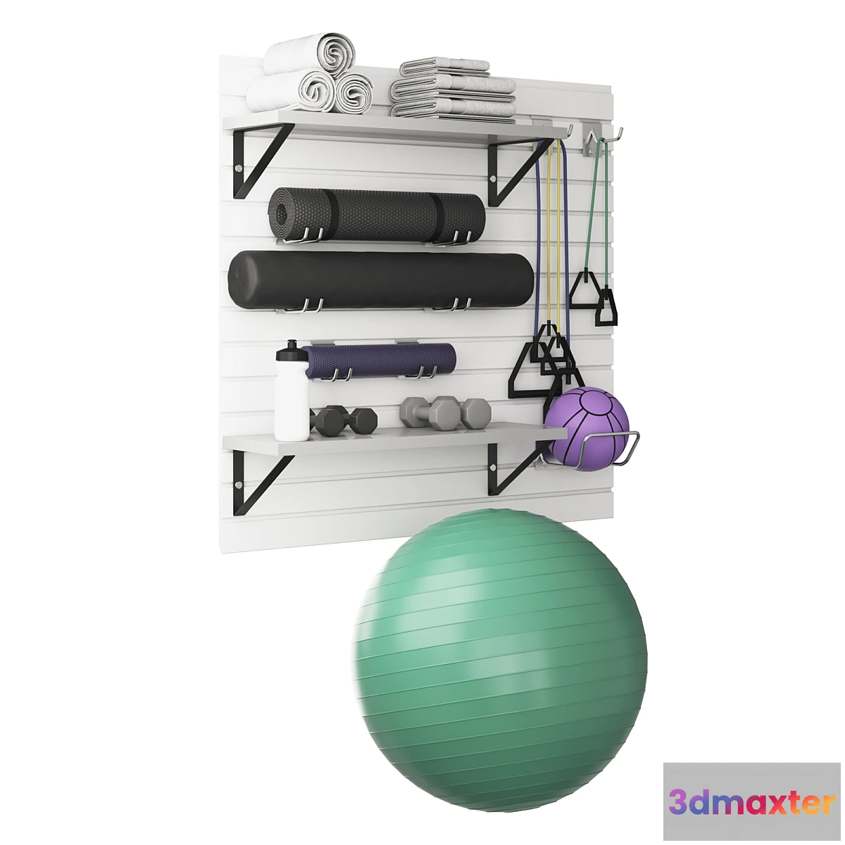 682476 - Home Fitness Set White