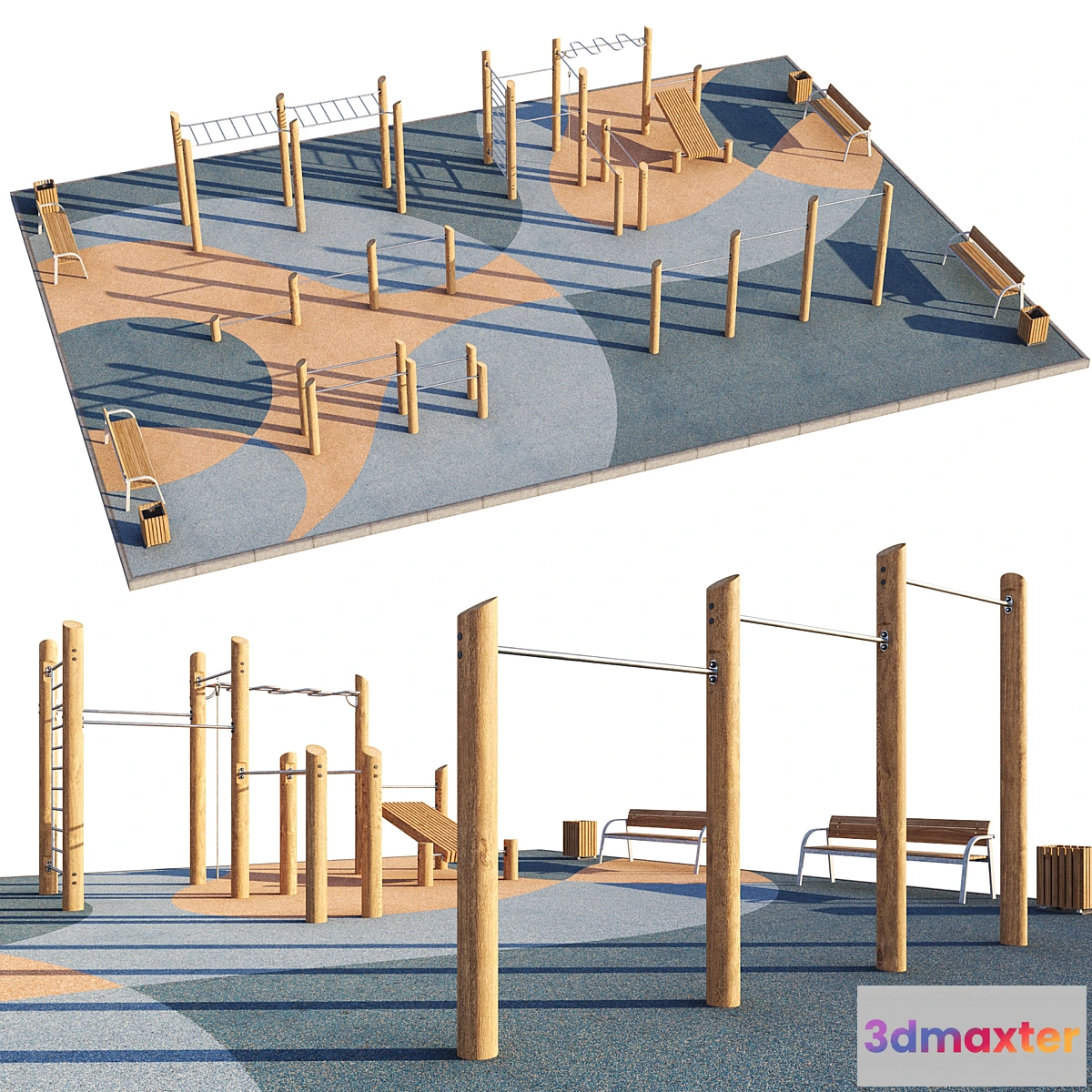 706324 - Workout sports ground. Playground
