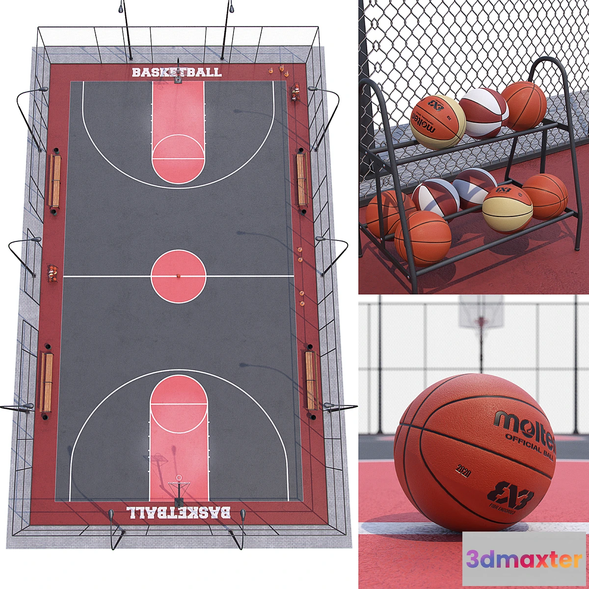 738901 - Basketball field - No.3