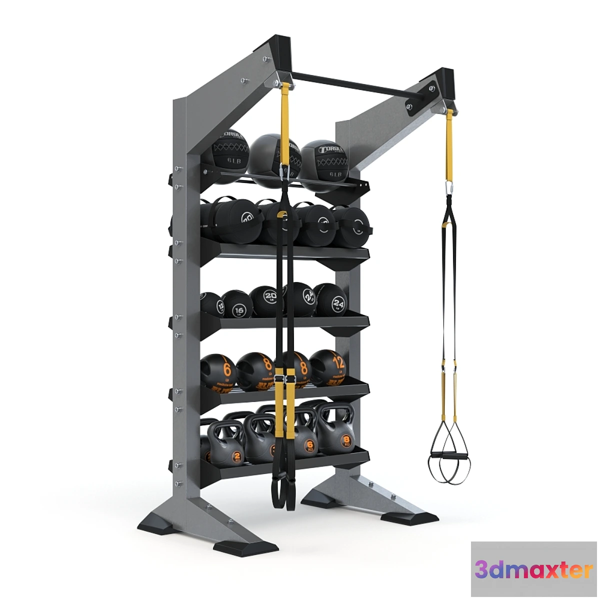 746805 - Torque Fitness - X-Create 1-Module Storage Wall - No.2