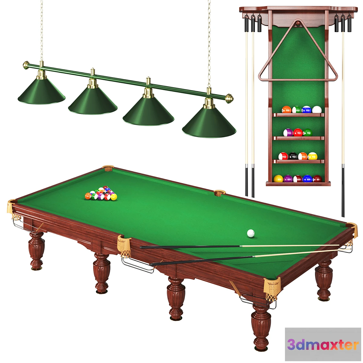 847753 - Classic Pool Table - No.3