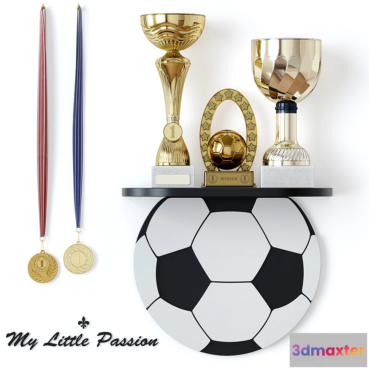 856899 - Sports awards and cups. Decor - No.3