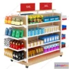 1138302 - Supermarket Shelf Cabinet - 3D Models - 0014