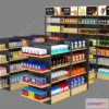 1138324 - Supermarket Shelf Cabinet - 3D Models - 0025
