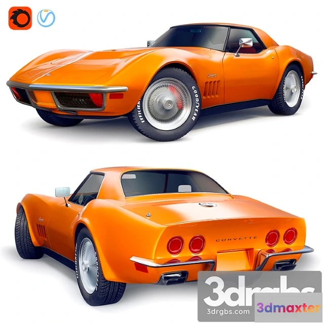 1007620 - Chevrolet 1968 corvette stingray