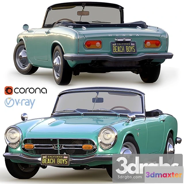 1007806 - Honda S800 Cabriolet 66