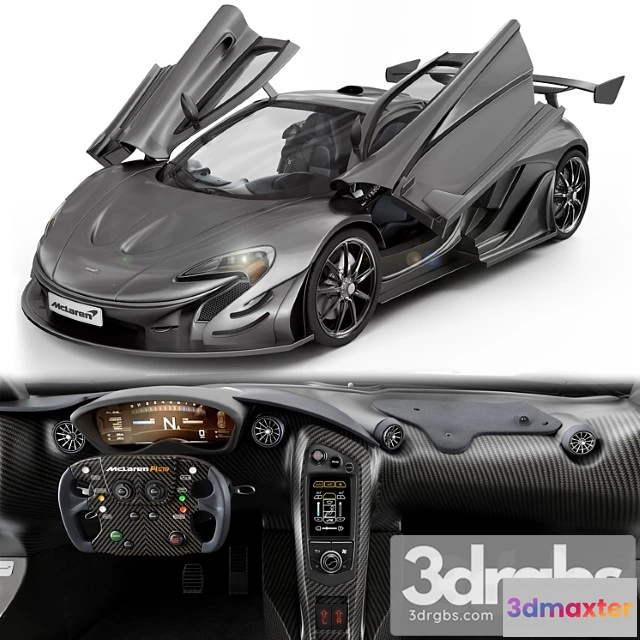 1007954 - Mclaren P1 Black
