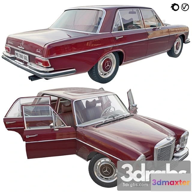 1007972 - Mercedes Benz 300 Sel 3 6