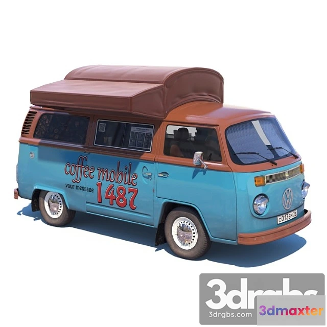 1008260 - Street coffee car volkswagen