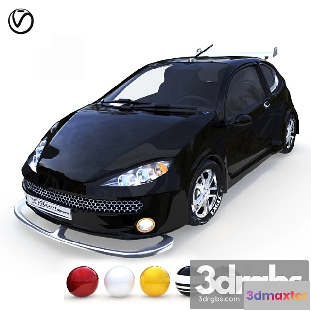 1058308 - 206 peugeot v8