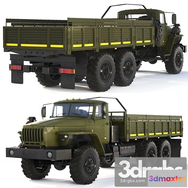 1058856 - Ural 4320-0911 flatbed body 2015