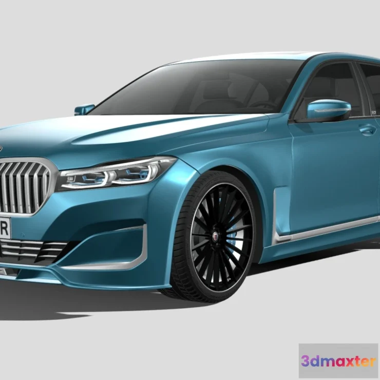 1178988 - BMW 3D Car (FBX) - bmw alpina b7 2020 - 3D Model