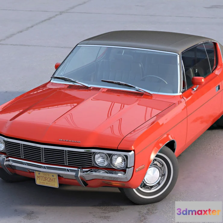 1179110 - AMERICAN CLASSIC CAR - amc matador coupe 1972 - 3D Model