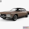 1179114 - AMERICAN CLASSIC CAR - buick riviera - 3D Model