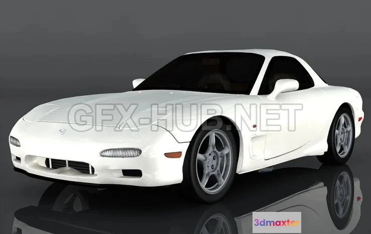 1205926 - CAR - 1997 Mazda RX-7 3D Model