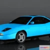 1205928 - CAR - 2000 FIAT Coupe Turbo 3D Model