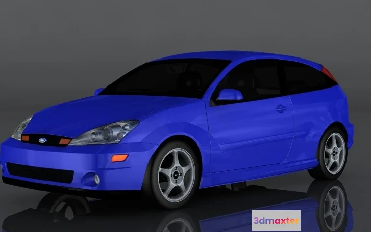 1205934 - CAR - 2003 Ford SVT Focus 3D Model