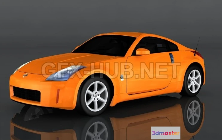 1205938 - CAR - 2003 Nissan Fairlady Z33 3D Model