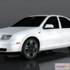 1205940 - CAR - 2003 Volkswagen Bora VR6 3D Model