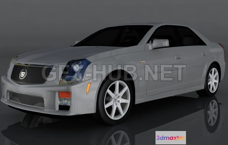 1205944 - CAR - 2004 Cadillac CTSV 3D Model