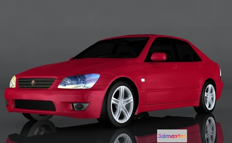 1205946 - CAR - 2004 Toyota Altezza RS200 3D Model