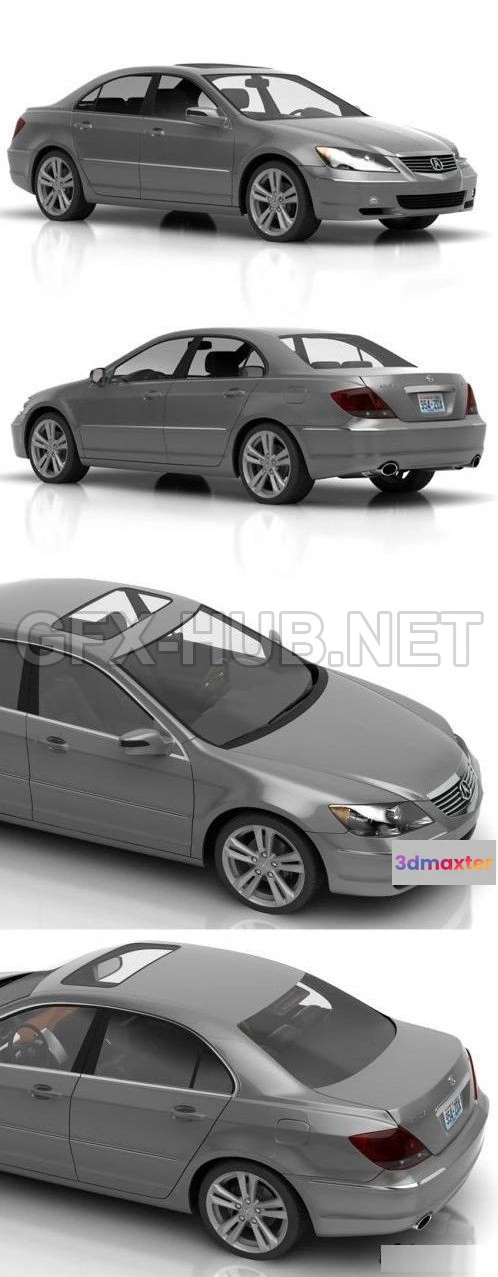 1205964 - CAR - Acura  3D Model