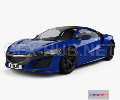 1205976 - CAR - Acura NSX 2016 H3D  3D Model