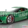 1205998 - CAR - Alfa 6C Concept 3D Model