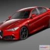 1206014 - CAR - Alfa Romeo Giulia Quadrifoglio 2016 car 3D Model