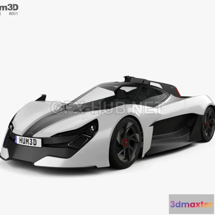 1206040 - CAR - Apex AP-0 2020 3D Model