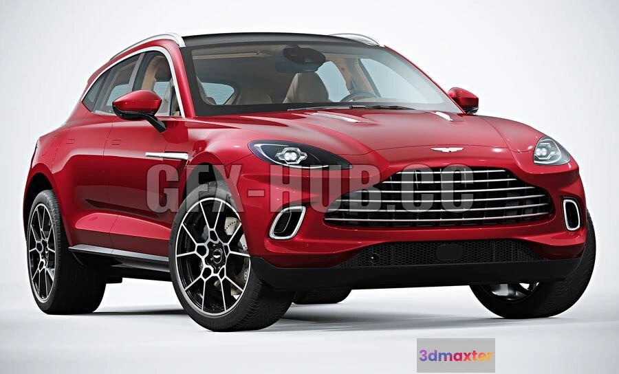 1206060 - CAR - Aston Martin DBX 2021 3D Model