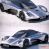 1206068 - CAR - Aston Martin Valhalla 2020 3D Model