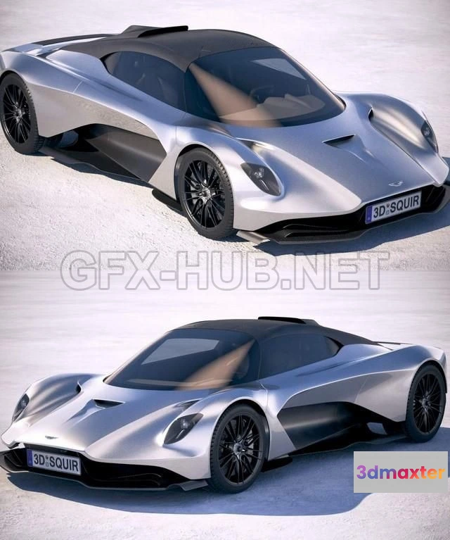 1206068 - CAR - Aston Martin Valhalla 2020 3D Model