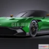 1206078 - CAR - Aston Martin Vulcan 2016 3D Model