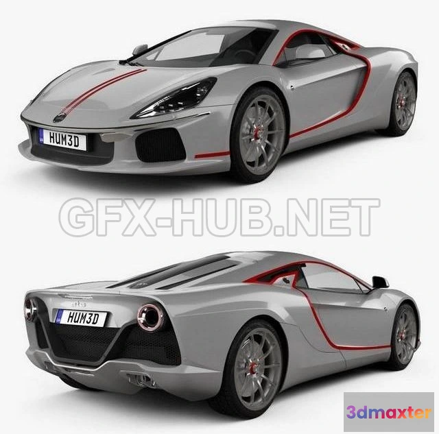 1206080 - CAR - ATS GT 2021 3D Model