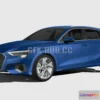 1206084 - CAR - Audi A3 2021 3D Model