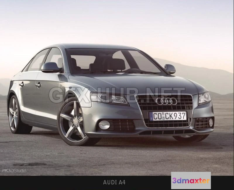 1206086 - CAR - Audi a4 3D Model