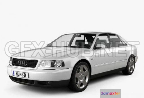 1206102 - CAR - Audi A8 (D2) 1999  3D Model