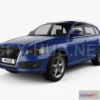 1206128 - CAR - Audi Q5 2009  3D Model