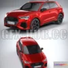1206144 - CAR - Audi RS Q3 2020 3D Model
