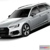 1206152 - CAR - Audi RS4 Avant 2020 3D Model
