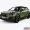 1206180 - CAR - Audi SQ2 2022 3D Model