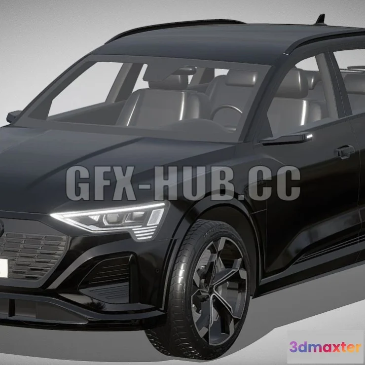 1206184 - CAR - Audi SQ8 e-tron 3D Model