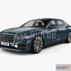 1206212 - CAR - Bentley Flying Spur 2020 3D Model