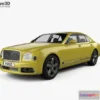 1206220 - CAR - Bentley Mulsanne Speed 2017 3D Model