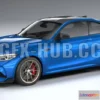 1206300 - CAR - BMW M2 CS 2020 3D Model