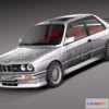 1206306 - CAR - BMW M3 e30 1985-1991 3D Model