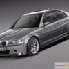 1206308 - CAR - BMW M3 e46 CSL 3D Model