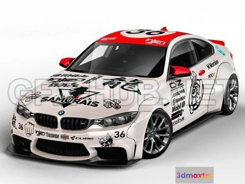 1206314 - CAR - BMW M4 Street Race Edition 3D Model