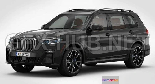 1206350 - CAR - BMW X7 2019  3D Model
